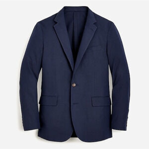 J Crew Mens Ludlow Irish Linen Jacket 40 40S Blue NWT Coat J.Crew AU428 Suit